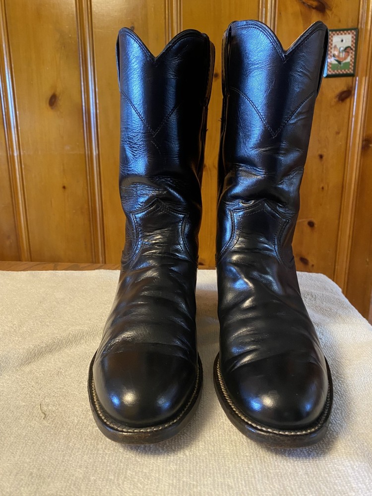 Justin Cora 10in roper boots L3703 5 1/2B