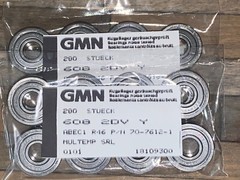 1980’s NOS GMN German Speed Vintage Skateboard Bearings Original WITH SPACERS!