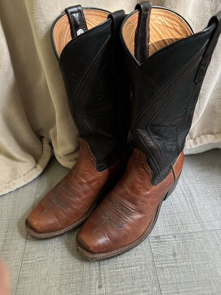 Rios Of Mercedes Redwood mirage Western Boots Men’s 8.5D Cognac