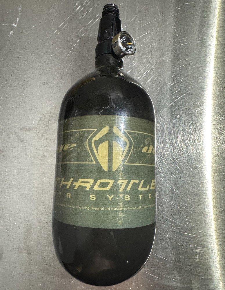 Dye Throttle Air Systems HPA Paintball Tank 45ci 4500 PSI *Out of Date*