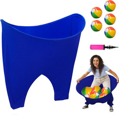 Granny Pants Outdoor Game Set with Bouncy Balls for Family Gatherings