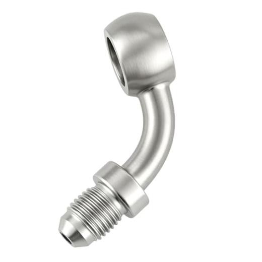 3AN Male to 10.2mm 3/8″ Banjo 45 Degree Stainless Steel Brake 45 Deg-3AN ID10.2