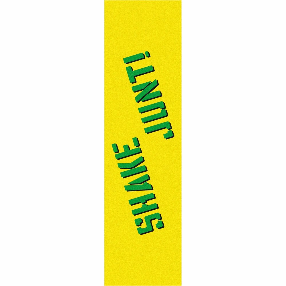 Shake Junt Colored Single Sheet Griptape 9″x33″ – Yellow/Green