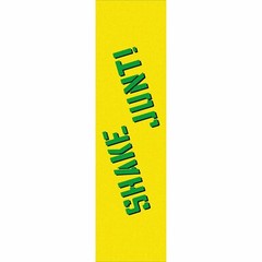 Shake Junt Colored Single Sheet Griptape 9″x33″ – Yellow/Green
