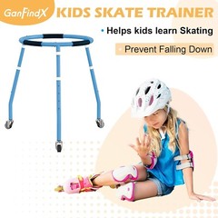 GanFindX Skater Aid for Kids Roller Skating, 33″ Adjustable Roller Skate Trainer