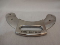 Jeremiah Watt Saddle Hardware Horse Front Cinch Plate Latigo Western Stainless