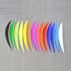 50pcs 5″ Archery Arrow Turkey Feathers Natural Fletches LW DIY Shaft Hunting