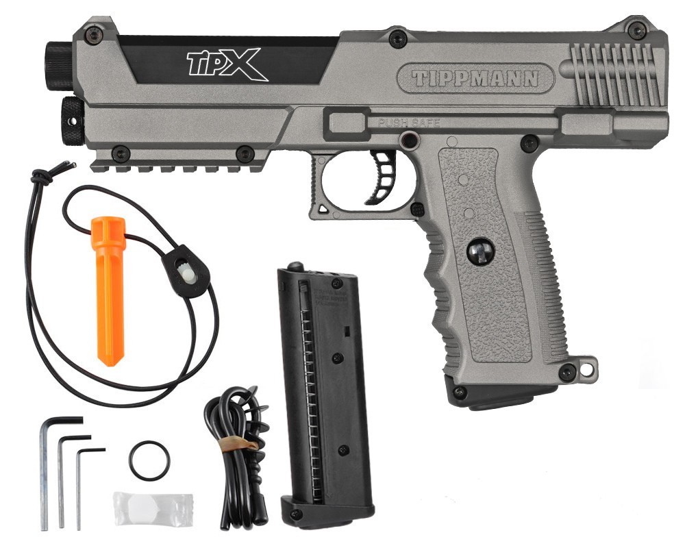 NEW Tippmann TiPX Trufeed Paintball Marker – Grey