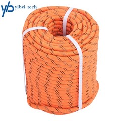 1/2 in ×220′ 48 Stranded Braided Rope Breaking Strength 5174 Pounds Orange Black