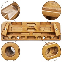 Yes4All Climbing Fingerboard Premium – Natural