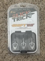 SlickTrick ShiftSB Broadhead Single Bevel 100/125 Grain 1 1/8″ Cut Diameter
