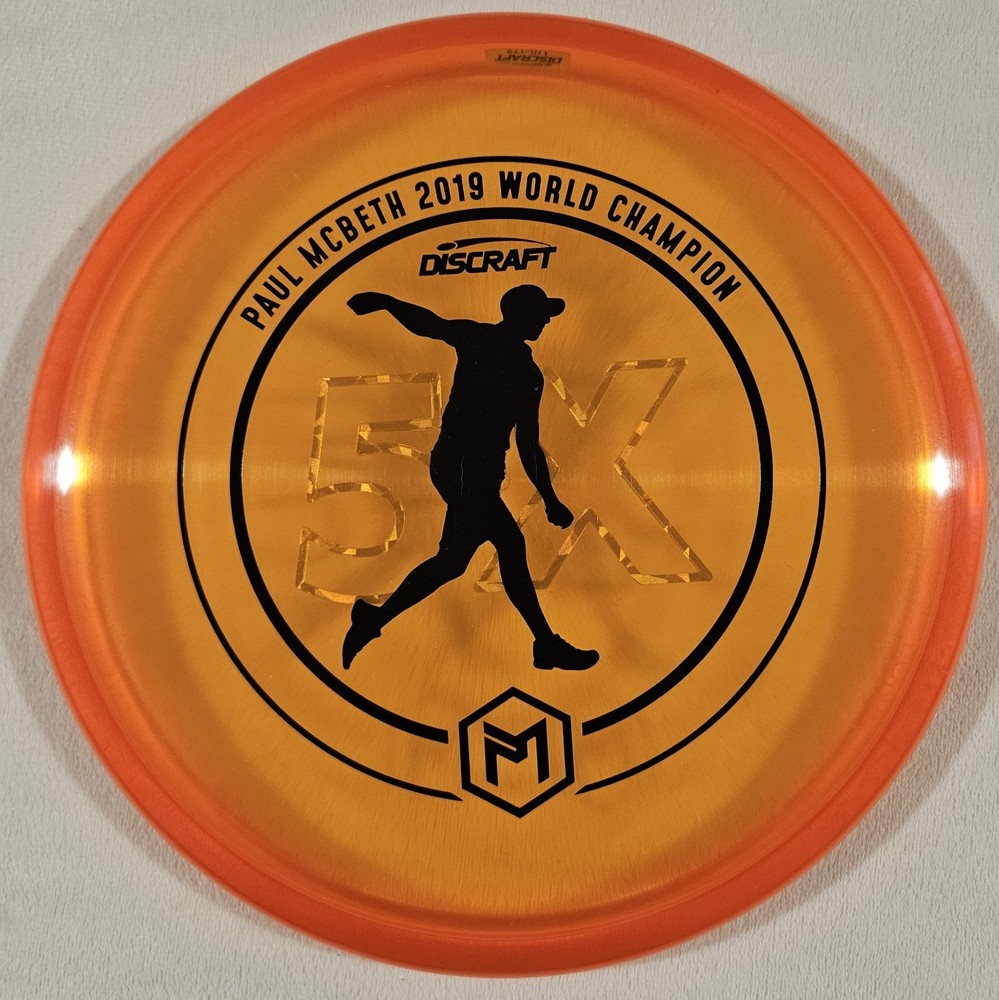 Discraft Luna Paul McBeth 5X World Champion 2019 170-172 Limited Edition