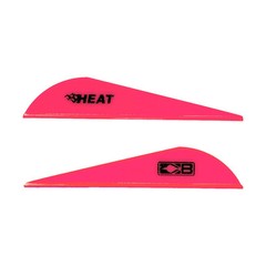 Heat Vane 50pk Bohning Arrow Fletching Mix Red Blue White Green Yellow Orange ++