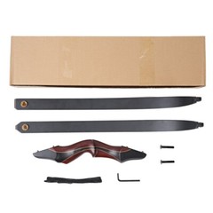 Archery Hunting 60in 25/30/35/40/50lbs Competitve Takedown Recurve Bows RH Shoot