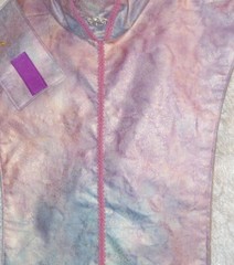 English Dickie/Reversible. Multi tones Marble Pinks, Blues, Purple. Color Varies