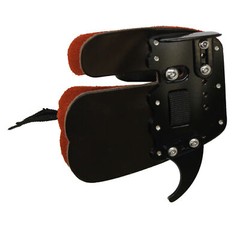 SAS Elite Aluminum Suede and Leather Finger Tab Archery Recurve Bow Range Guard