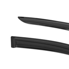 Tape on Window Visors Compatible with 2019-2025 Cadillac XT4, Smoke/Tinted