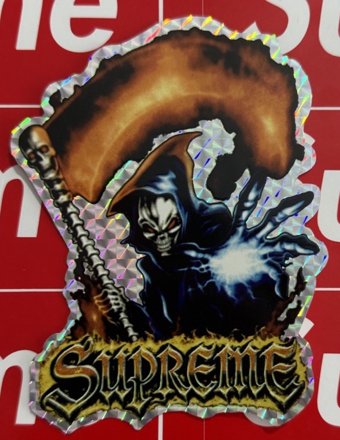 Supreme Grim Reaper Hologram Sticker SS26 Brand New Authentic Ships Same Day ✉️