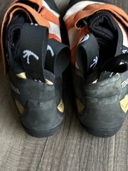 Tenaya RA Climbing Shoes Womens Sz 7 Black & Orange Made In Spain