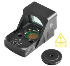 Tactical pistol 3 MOA Green Dot Reflex Sight OWL for Doctor Cut CQB Glock Mount