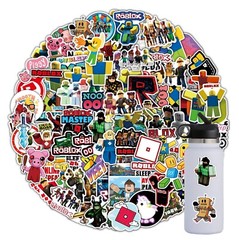 Mix 10/50 PCs Roblox Game Luggage Notebook Laptop Car Sticker – No Duplicate