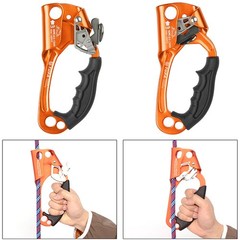 Hand Ascender Aluminum Magnesium Alloy Rock Climbing Handheld Ascender k8is
