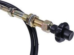 10FT Heavy Duty Vernier Locking Throttle Cable 55204 VCGTX10 Truck Equipment