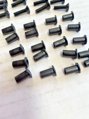 NOS 20 Vintage Steel Sex Bolts Skateboard Rails Tail Nose lot Hex headed