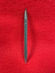 1- Cowgirl/Cowboy Epoxy Toothpick Turquoise With Diamond Dust 4- Inch