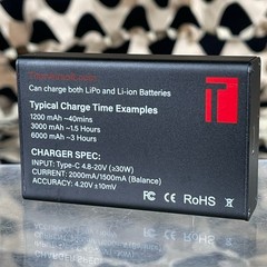 NEW Titan Airsoft Digital Lithium Battery Charger – US Plug (1092)