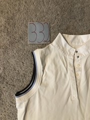 Pikeur Sports 1/4 Button Equestrian Riding Sleeveless Shirt Women’s Size 38