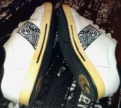 Osiris Mens OGabel White/Black Low LA Skateboarding Shoes Sneakers Gum sole RARE