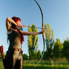 12Pcs Archery 31″ Fiberglass Arrows +/or Quiver for Compound Recurve Bow Hunting