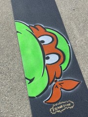 Mac Dre Mob Skateboard Grip Tape TMNT Teenage Mutant Ninja Turtles Michelangelo