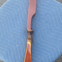 Ben Pearson Sovereign Mace Recurve Bow 58in 45lbs Left Hand Wood Brown