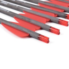 12Pcs 7.5″ Crossbow Bolts Carbon practice Arrows for Hunting Shooting Targeting