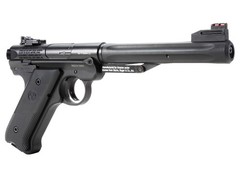 Ruger Mark IV Breakbarrel Spring Piston .177 Cal Pellet Air Pistol – Black