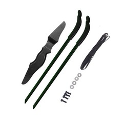 30Lbs 51″ Archery Detachable Takedown Recurve Bow Right Hand for Adult Beginner