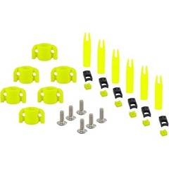 Archery 5/16″ Bowfishing Arrows Safety Slides Kits ID 0.315″/8mm Fishing Arr…