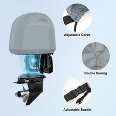 Silivn Outboard Motor Cover For Mercury 75Hp-115Hp – 4 Str 4 Cyl 2.1L 2010-2023