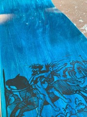 8.25” shred skateboards skateboard deck + grip