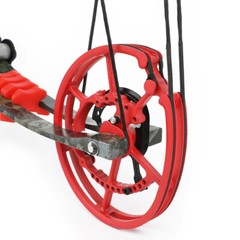 US Compound Bow Short Axis 30-70lbs Dual-use Steel Ball Arrow Hunting Fish RH LH