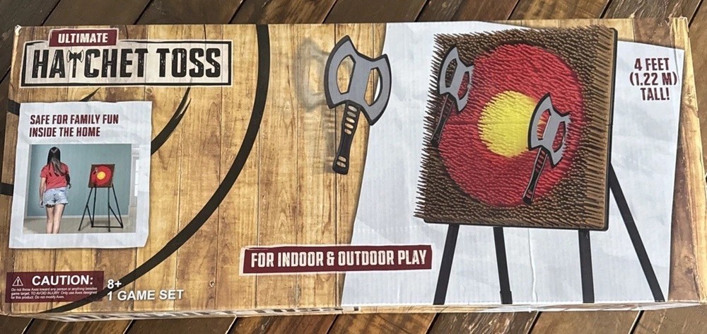 Ultimate Hatchet Toss, Axe Throwing Target Set