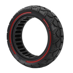 Scooter Solid Tire 10in 10×3 255×80 80/65‑6.5 Red Line Universal For