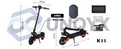 11» 1600W Folding Electric Scooter for Adults & Teens, 40MPH Community EScooter
