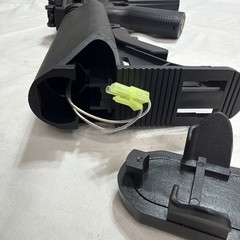 All Metal Airsoft Gun Tested Working. Battery Not Included