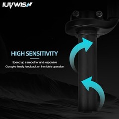 Dirt Bike Throttle Assembly with Throttle Cable Motorcycle Push Pull Throttle
