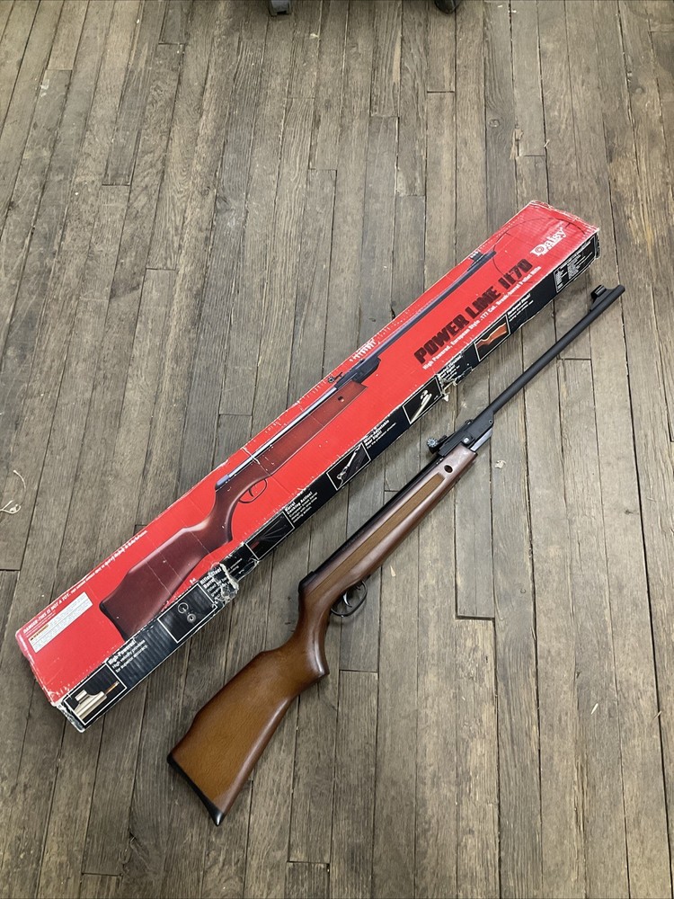 Daisy rare Model 1170 break barrel rifle .177 calibre. Made in Spain. With Box