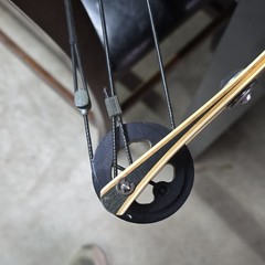 Hoyt Easton Pro Medalist Target Recurve Bow RH 55 lb 31in Aluminum Black/Tan