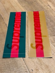 Supreme x Gucci Box Logo Sticker Set (2001)